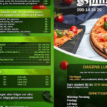 Berghems Pizzeria Meny