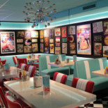 Diner 45 Rättvik Inomhus