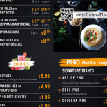 Gefle Gourmetservice Meny