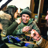 Hem A Van Cafe I Storfjallsbastun Dryck