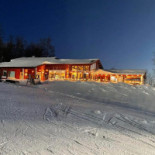 Hem A Van Cafe I Storfjallsbastun Utomhus