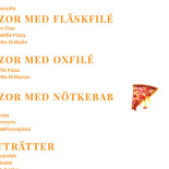 Vedugns Pizzeria Meny