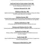 Lenas Café Old Fashion Meny