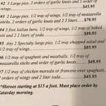 Vinslövs Värdshus Meny