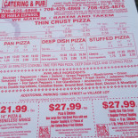 Strandrestaurangen Meny