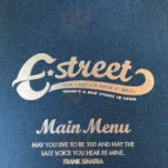 E Street Meny