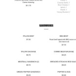 Restaurang Backfickan Meny