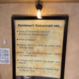 John Scott's Palace Meny