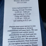 Sjöbo Kaffestuga Meny