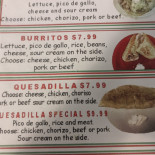 Parn Thai Take Away Meny