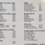 Restaurang La Fornetto Meny