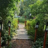 Klockargårdens Våffleri Utomhus