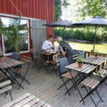 Pilgrimsbo Café Trädgård Utomhus