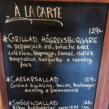 Restaurang Lagerqvist Meny