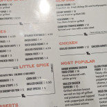 Greasy Spoon Odenplan Meny