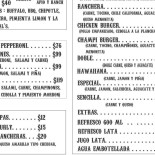 Erna's Bistro Meny