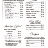 Restaurang Marinan Meny