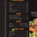 Isola Bella By The Sea Meny