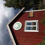 Bredsjö Blå Ostkafé Gårdsmejeri Utomhus