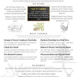 Sjöholms Bageri Meny