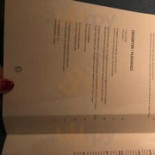 Augusts Restaurang Meny