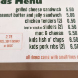 Petters Burgers & Grill Meny