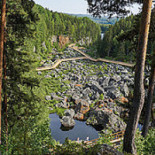 Döda Fallets Restaurang Utomhus