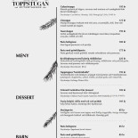 Eftertanke Restaurant Meny