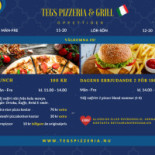 Tegs Pizzeria Meny