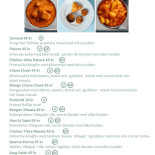 Malala Restaurang Meny