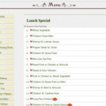 Restaurang Nya Serveringen, Engelsberg Meny