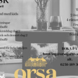 Orsa Järnvägshotell Meny