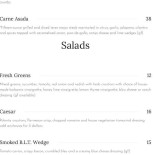 Dinners Ödeshög Meny