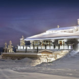 Mountain Lodge Restaurang Utomhus