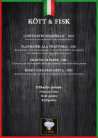 Trattoria La Pizza Meny