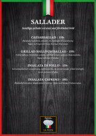 Trattoria La Pizza Meny