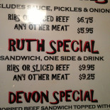 Hoeoers Restaurang Pizzeria Meny