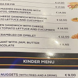 Kungsens Värmestuga Meny