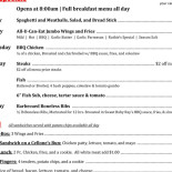 Katedralkaféet Meny