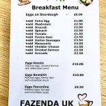 Ma-now Thai Food Meny