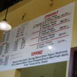 Pizzeria Bellevue Meny