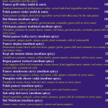 Masala Kingdom Meny