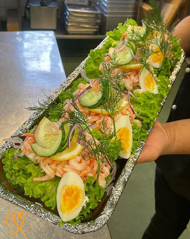 Koppartälten Mat