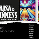Kristineplans Resturang Bowling Meny