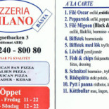 Pizzeria Milano Meny