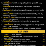 Pizzeria Torino Meny