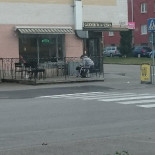 Gärdesbutik Pizzeria Mac Lays Utomhus