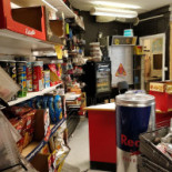 Gärdesbutik Pizzeria Mac Lays Inomhus