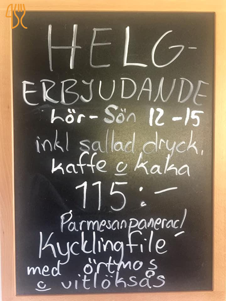 Krog No.2 Meny