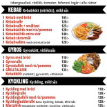 Pizzeria Papillon Meny